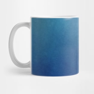 Ocean Indigo Deep Blue Organic Ombre Painting Boho Mug